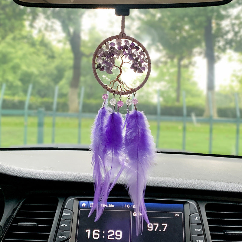Wholesale Feather Copper Wire Woven Car Accessories